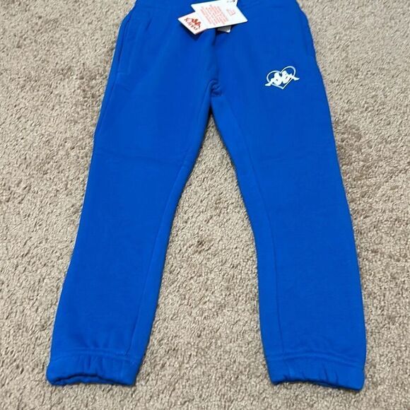Kappa Youth 3 Years Omini Logo Jogger Sweatpants Bright Blue Activewear Lounge - Picture 1 of 13